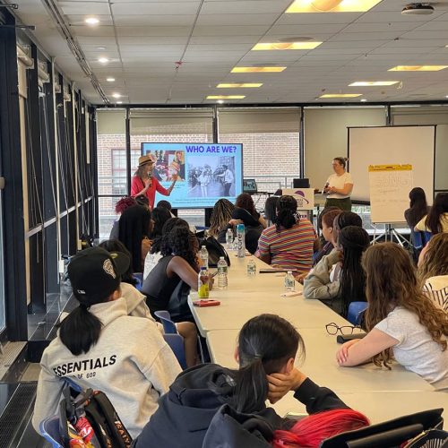 CHOICES staff conducts reproductive healthcare workshop to Summer 2025 The Bella Abzug Leadership Institute (BALI) program.