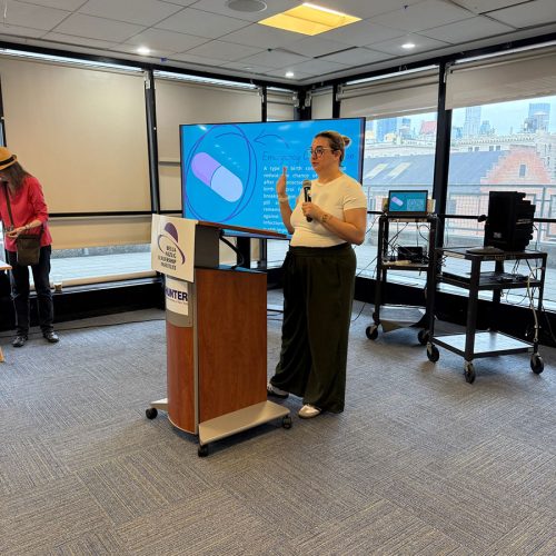 CHOICES staff conducts reproductive healthcare workshop to Summer 2025 The Bella Abzug Leadership Institute (BALI) program.