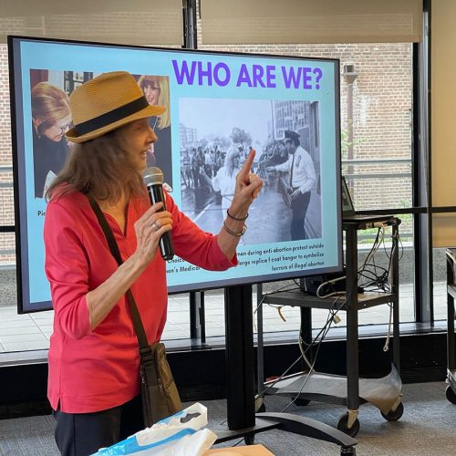 CHOICES staff conducts reproductive healthcare workshop to Summer 2025 The Bella Abzug Leadership Institute (BALI) program.
