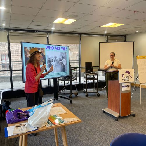 CHOICES staff conducts reproductive healthcare workshop to Summer 2025 The Bella Abzug Leadership Institute (BALI) program.